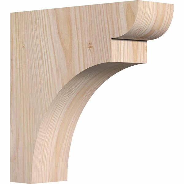 Ekena Millwork Yorktown Smooth Corbel, Douglas Fir, 3 1/2"W x 12"D x 12"H COR04X12X12YOR00SDF - main
